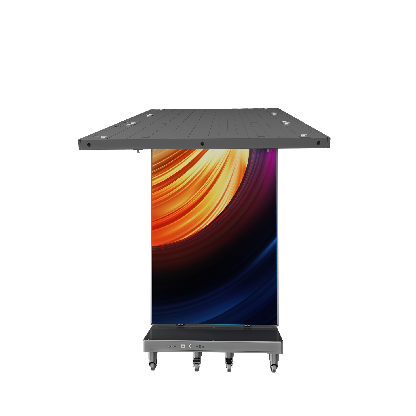 NEU! Faltbarer LED-Poster Display P1,8 - Die Zukunft der Digitalen Werbung