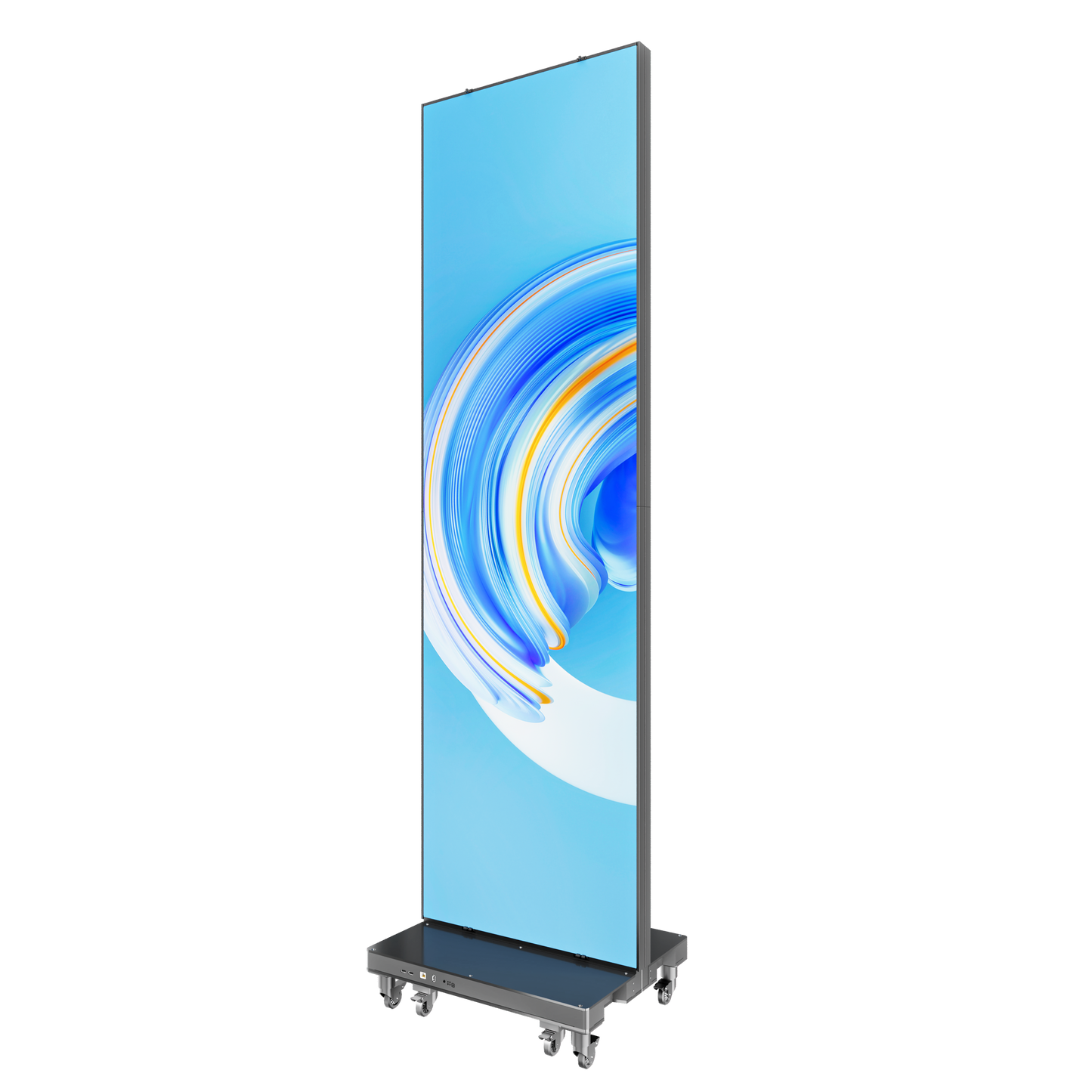 NEU! Faltbarer LED-Poster Display P1,8 - Die Zukunft der Digitalen Werbung