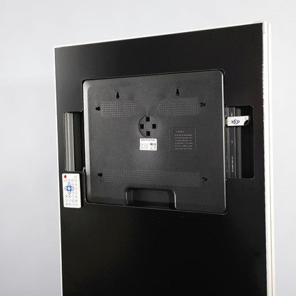Bodenaufsteller mit Bildschirm iPoint Media 16 Zoll - modularedisplays.com