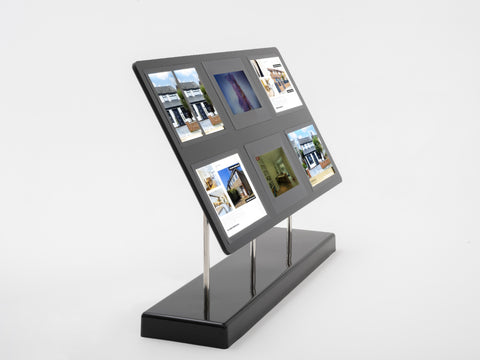 FREESTANDING LED DISPLAY CLARALIGHT with 2, 4 or 6x DIN A3 LED poster pockets