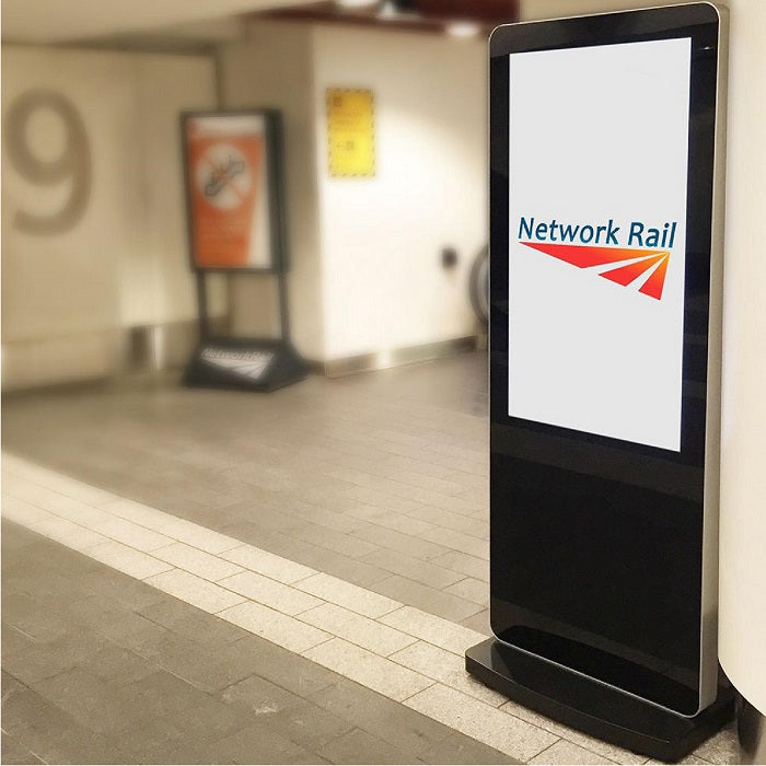 Digitale Infostele mit 50" Android Media Player - modularedisplays.com