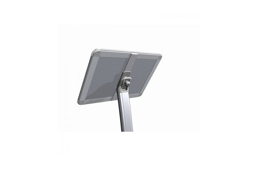 Curved information stand DIN A3 and DIN A4