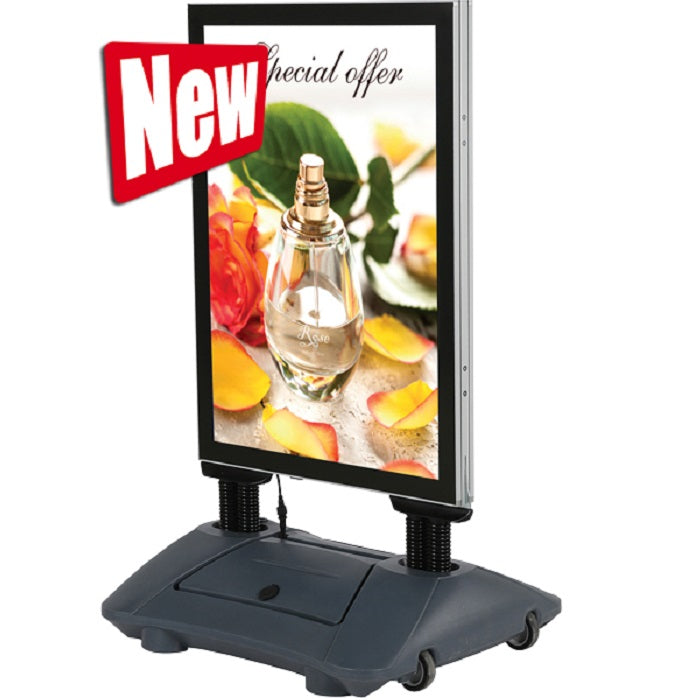 Kundenstopper LED Pro A1 - modularedisplays.com