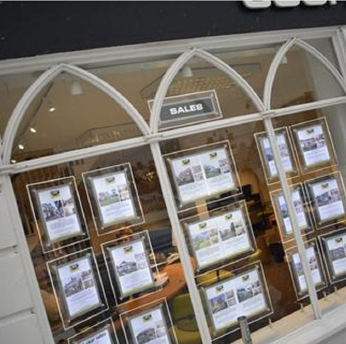 LED Schaufenster Display 3x3A4 Multi Kit - modularedisplays.com