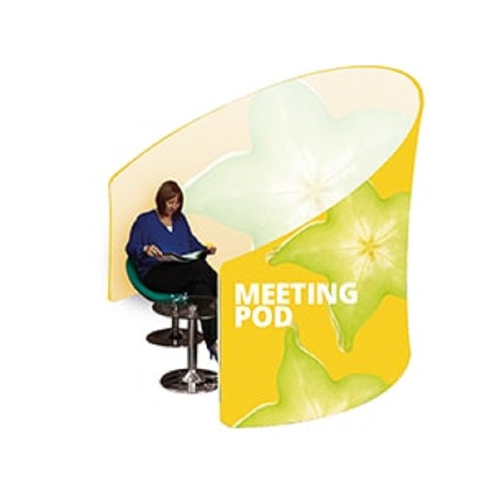 Textil Meeting Messewand mit Druck - modularedisplays.com
