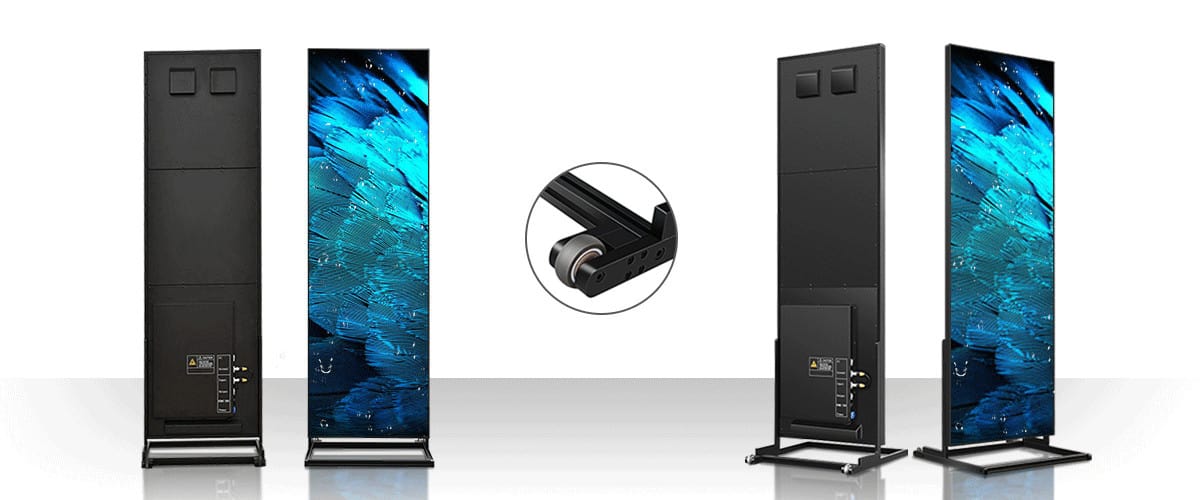 LED video wall - Totem Outdoor P2.5 - P3 video wall