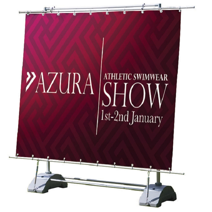Großformat Außendisplay inkl. Digitaldruck Horizon - modularedisplays.com