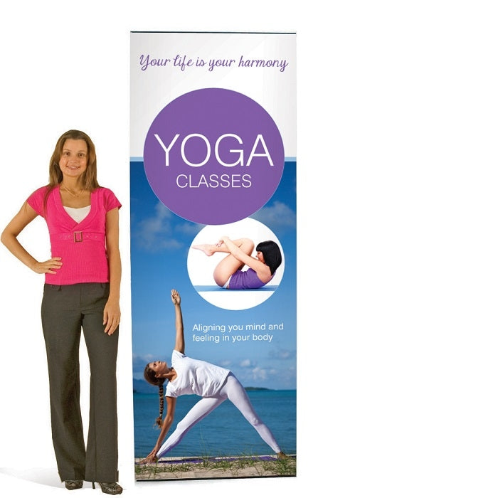 Bannerdisplay Uno inkl. Digitaldruck 800 mm