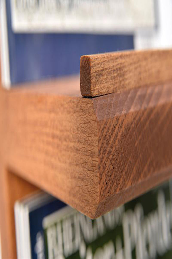 Holz Boden-Prospektständer Brand - modularedisplays.com
