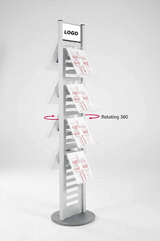 Boden-Prospektständer TWIST - modularedisplays.com