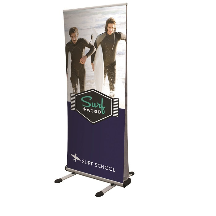 Doppelseitiger Außenbanner Thunder 85cm inkl. Druck - modularedisplays.com