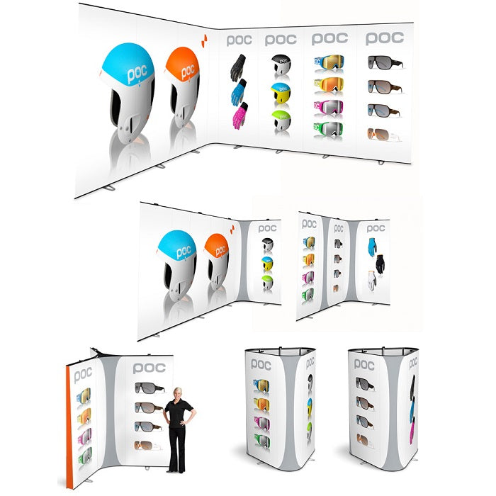 Expand LinkWall Banner System 900 x 2500 mm - modularedisplays.com