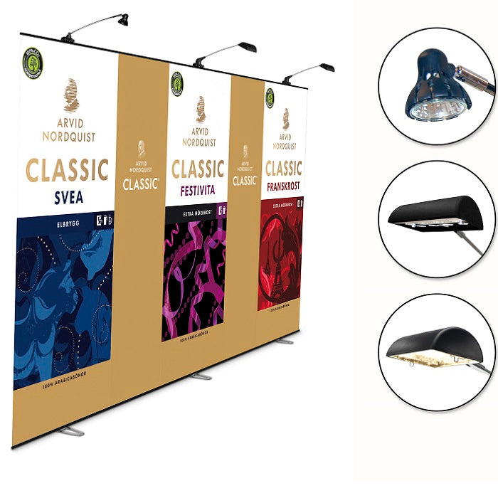 Expand LinkWall Banner System 900 x 2500 mm - modularedisplays.com