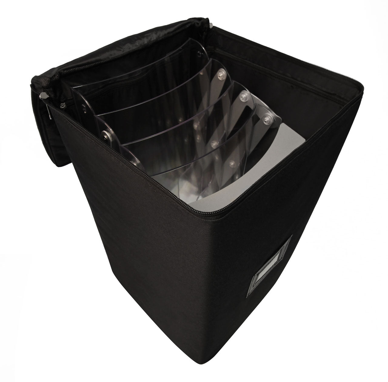 Falt-Prospektständer mit Monitor - modularedisplays.com
