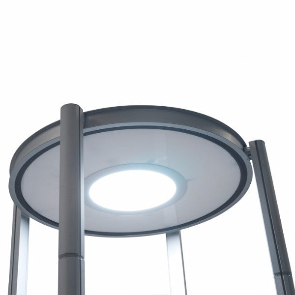 Hochdrehbare Runde Vitrine 2500mm - modularedisplays.com
