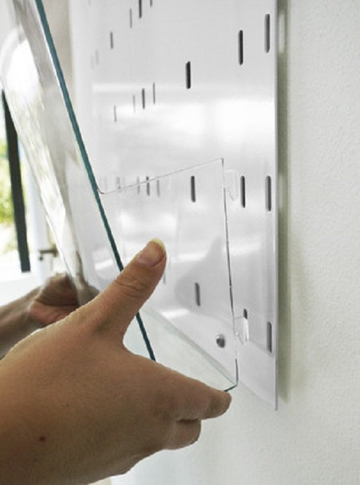 Info- magnetwand Magic Board Weiß 170x1360mm - modularedisplays.com