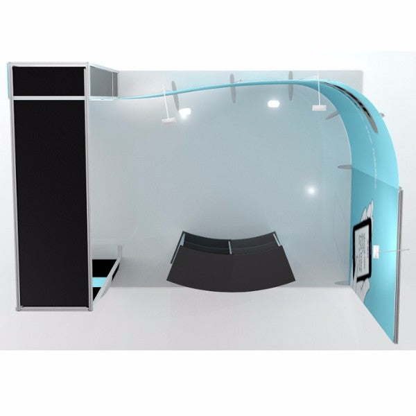 ISOFrame Wave Messestand 3x4m - modularedisplays.com