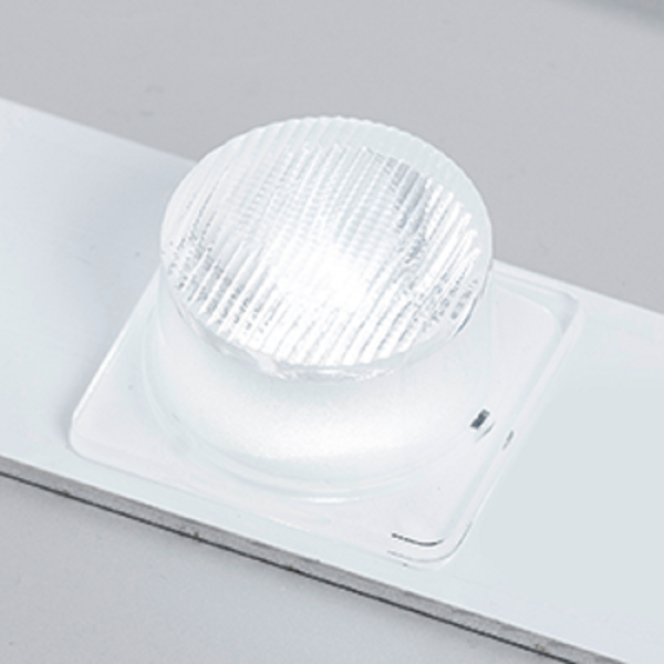 LED Messetheke Octalumina mit Textildruck - modularedisplays.com