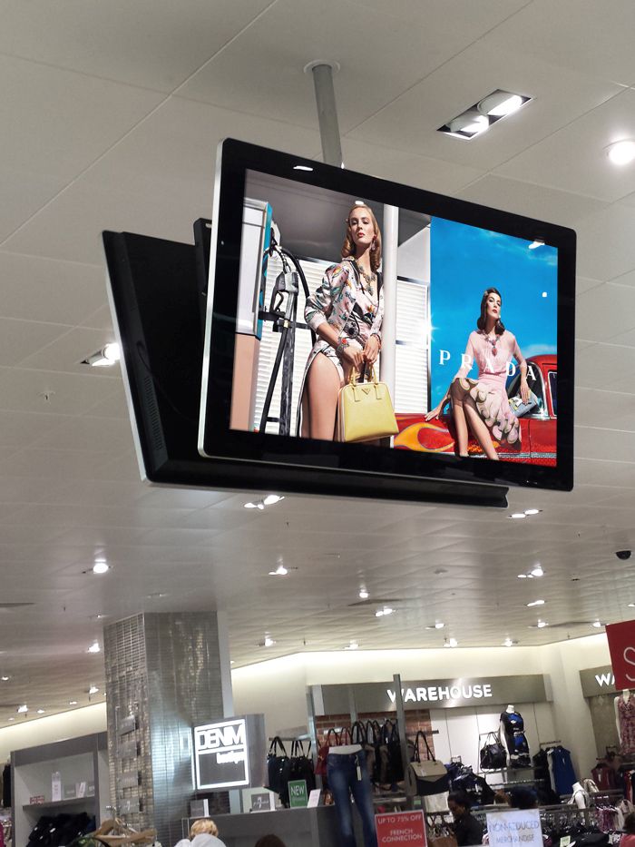 Android Monitor Digitales Werbedisplay Slimline Pro 450cd/m², 19zoll - 55zoll - ein elegantes Android-Display in Tablet-Look, nur in Groß
