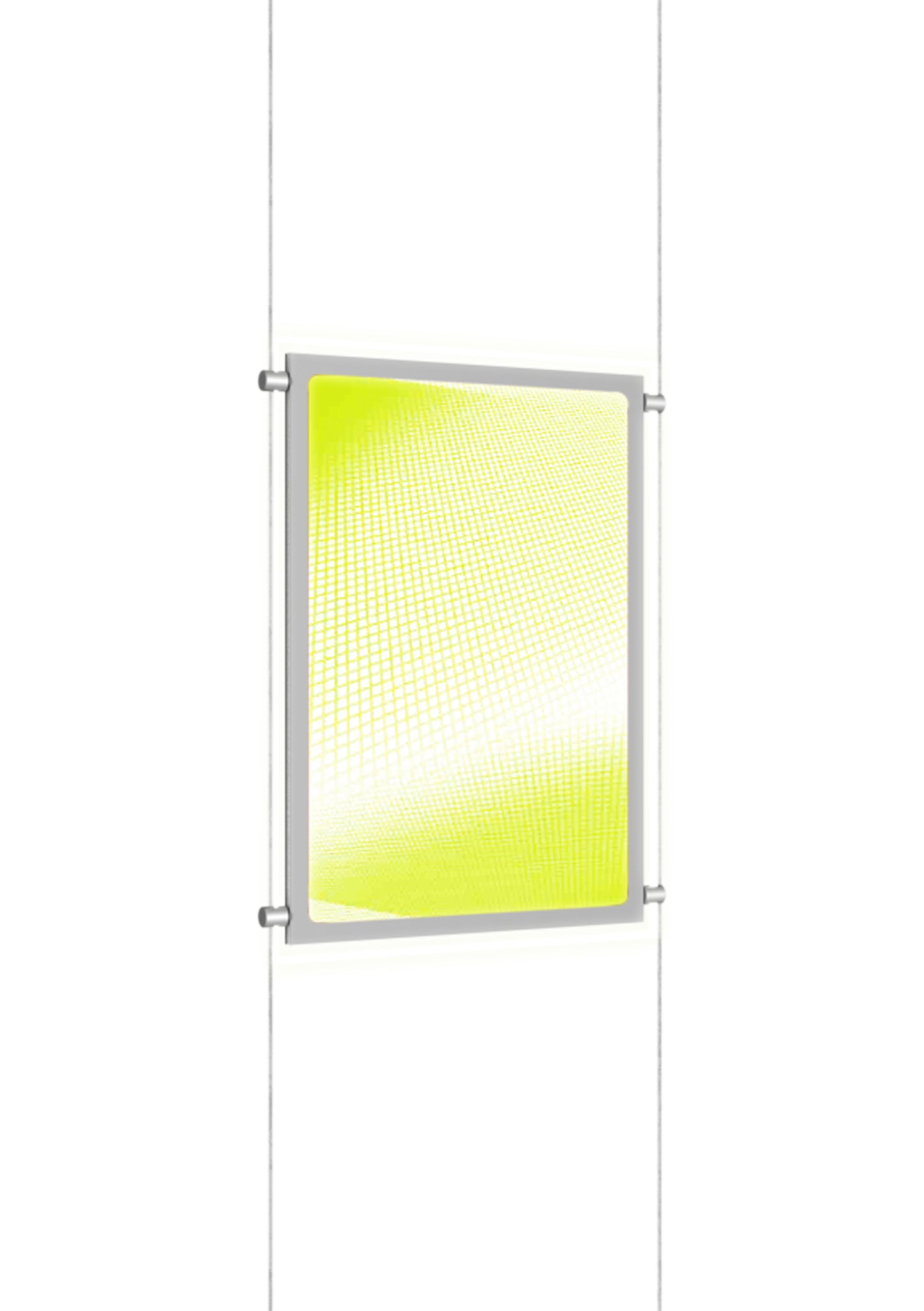 LED Schaufenster Display drehbar 8 x DINA4 - modularedisplays.com