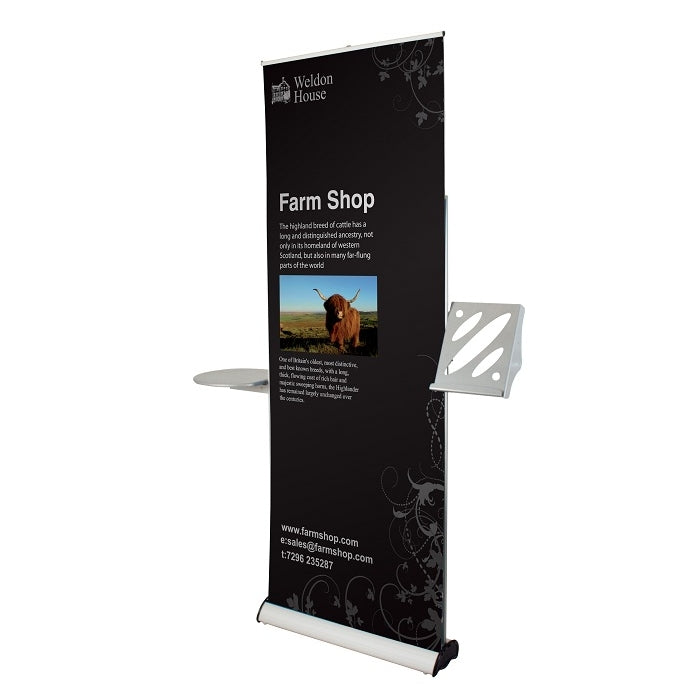 Linear RollUp Zubehör Ablage - modularedisplays.com