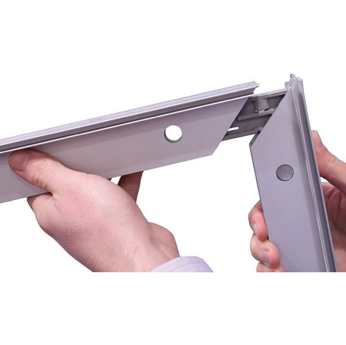 Werbeaufsteller Linear Vector Kit 4 - modularedisplays.com