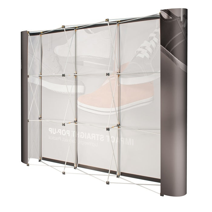 PopUp Faltdisplay Impact Bundel 3x4 gerade - modularedisplays.com
