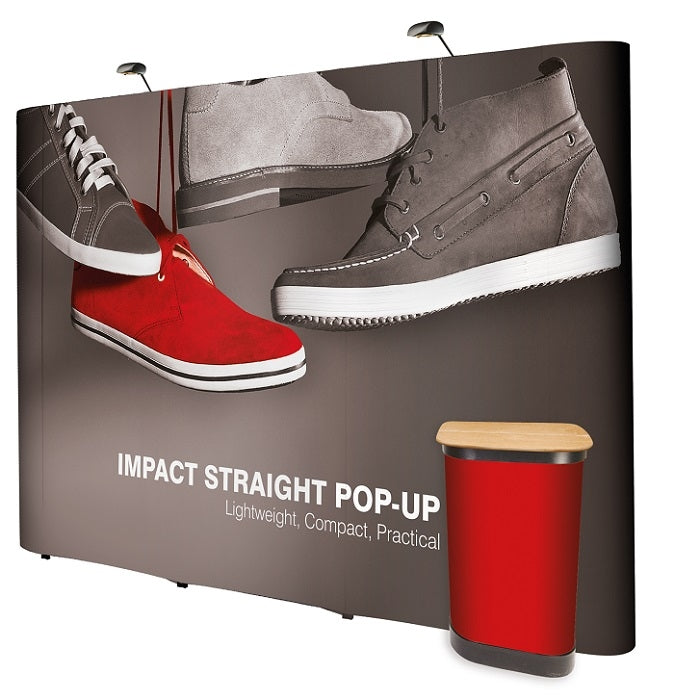 PopUp Faltdisplay Impact Bundel 3x4 gerade - modularedisplays.com