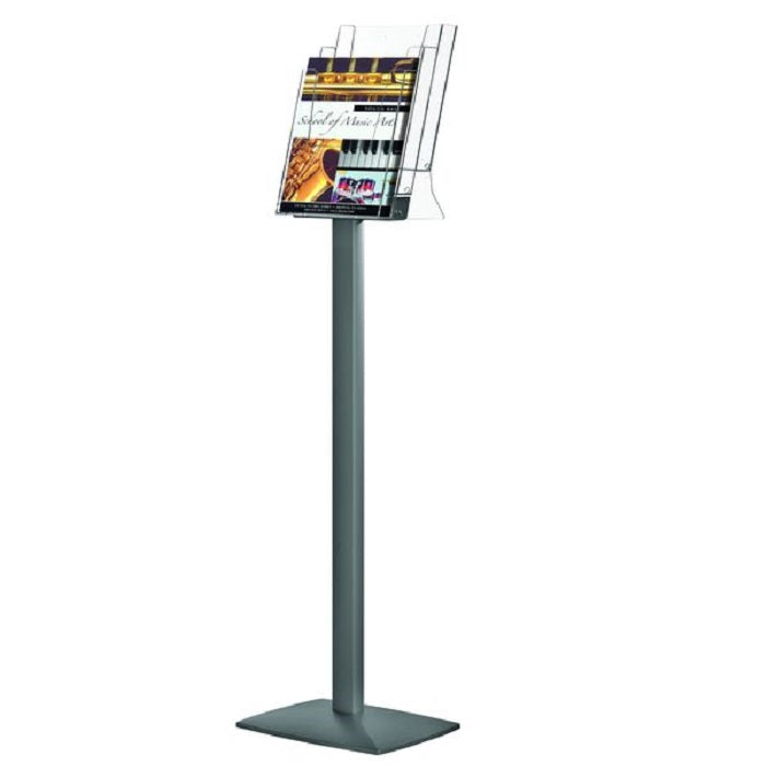 Prospektständer Pillar 3 x DIN A4 - modularedisplays.com