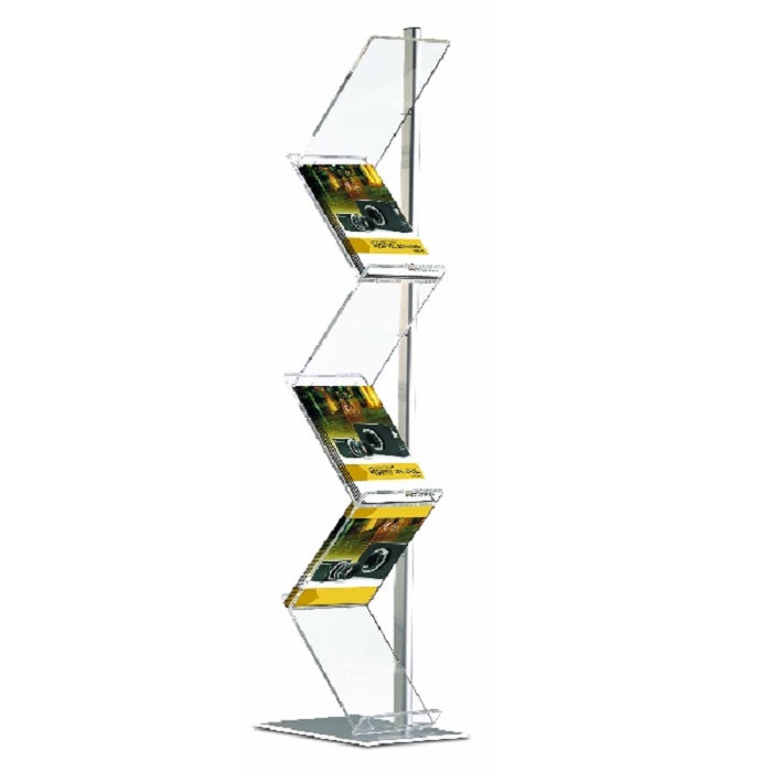 Prospektständer Zick-Zack 6 x DIN A4 - modularedisplays.com