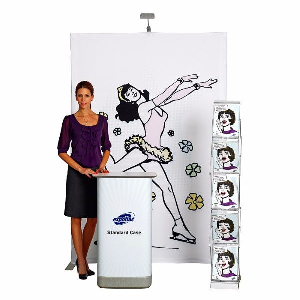 Textil Faltwand Soft Image 2x3 inkl. Textildruck - modularedisplays.com