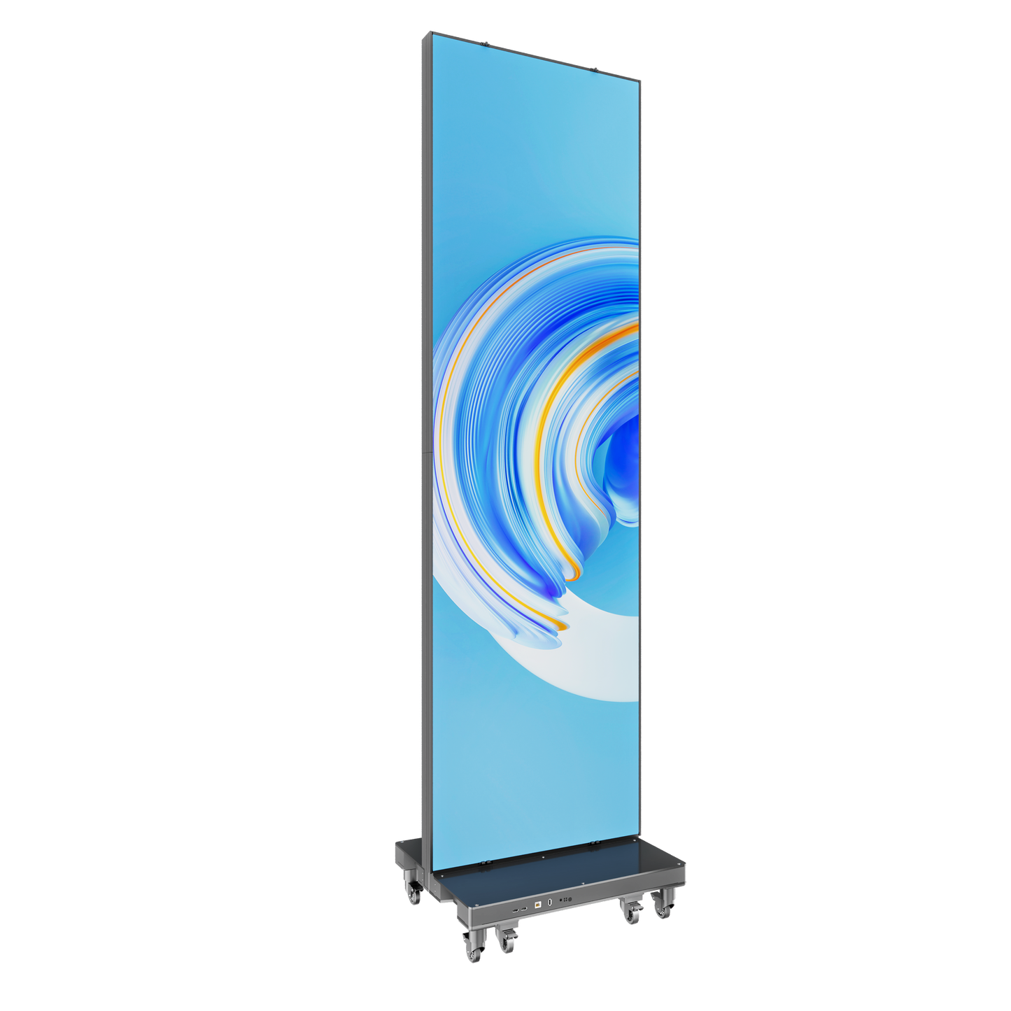 NEU! Faltbarer LED-Poster Display P1,8 - Die Zukunft der Digitalen Werbung