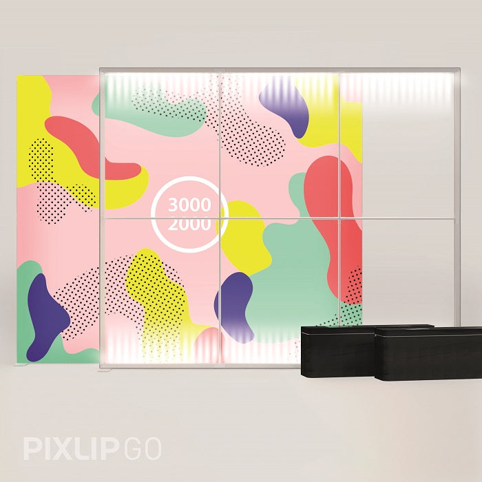 PIXLIP GO Led Leuchtwand 3x2,5m