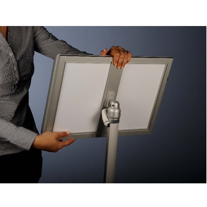 Flexibler LED Infoständer DIN A3