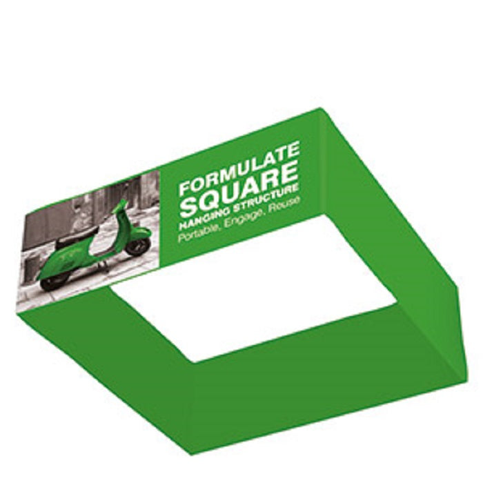 Messestand Deckenhänger bedruckt 1,2m x 3m(b)