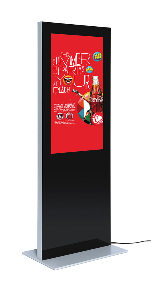 Digital Signage Stele 43 zoll LuxDIGITAL 75 - modularedisplays.com
