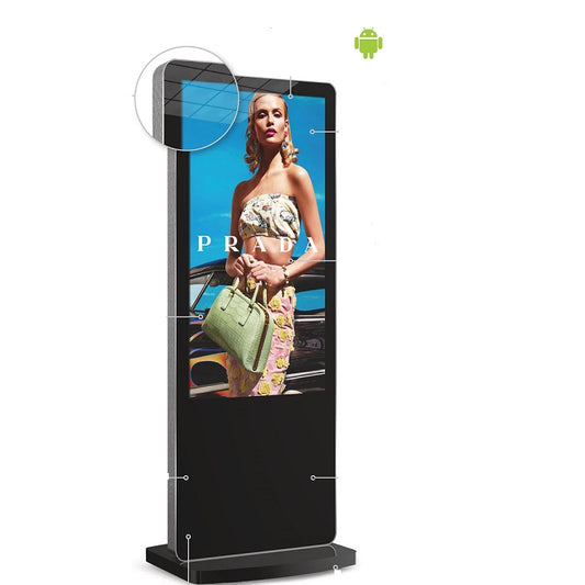 Digitale Infostele mit 50" Android Media Player - modularedisplays.com