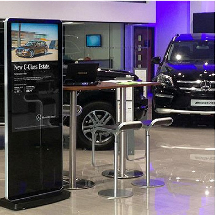 Digitale Infostele mit 50" Android Media Player - modularedisplays.com