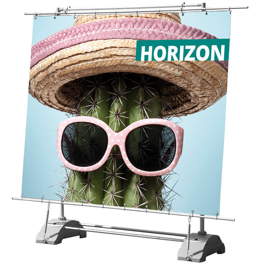 Großformat Außendisplay inkl. Digitaldruck Horizon - modularedisplays.com