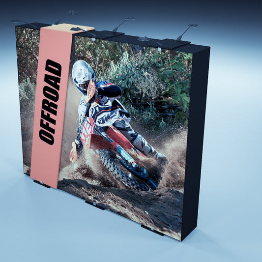 Faltdisplay Textil inkl. Digitaldruck 3x5 - modularedisplays.com