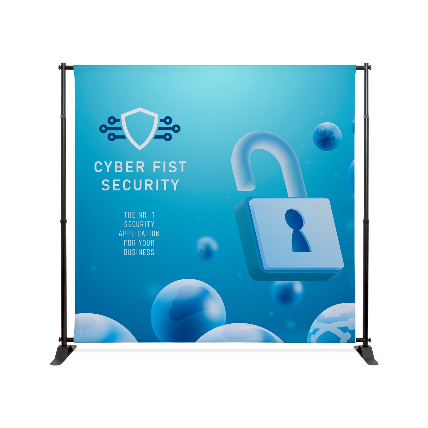 Bannerdisplay Pegasus inkl. Textildruck - modularedisplays.com