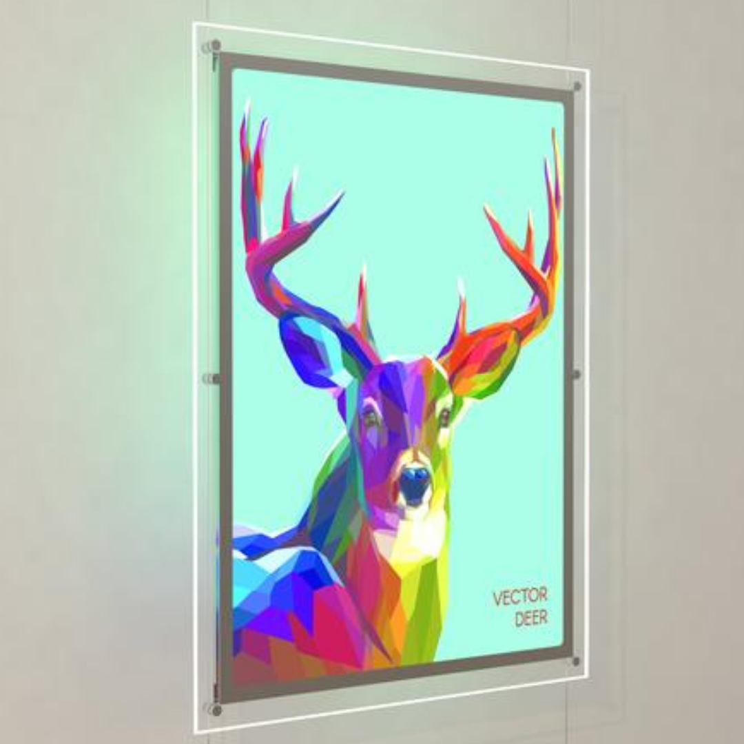 Led Acryl Posterhalter DIN A1 - modularedisplays.com