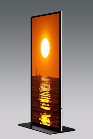 LuxLED Leuchtsäule doppelseitig 700 x 1000mm - modularedisplays.com
