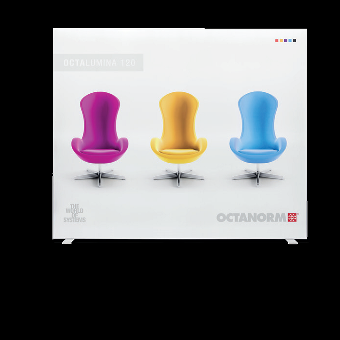 Mobile Messewand - Textil Spannrahmen 3m x 4m