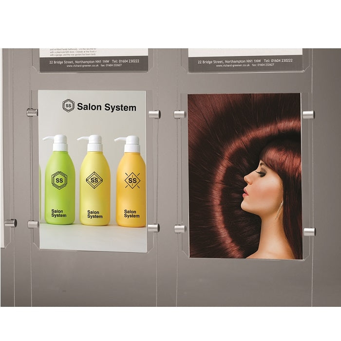 Acryl Posterhalter DIN A5 Querformat/Hochformat - modularedisplays.com