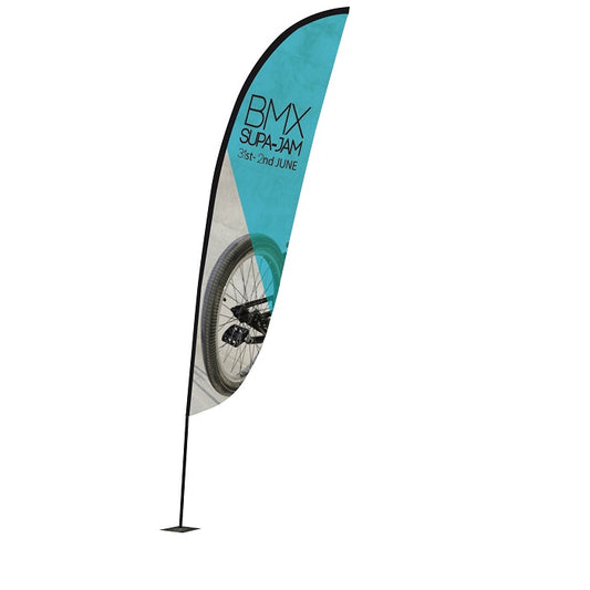 Beachflag Flügel 2,8m inkl. Druck