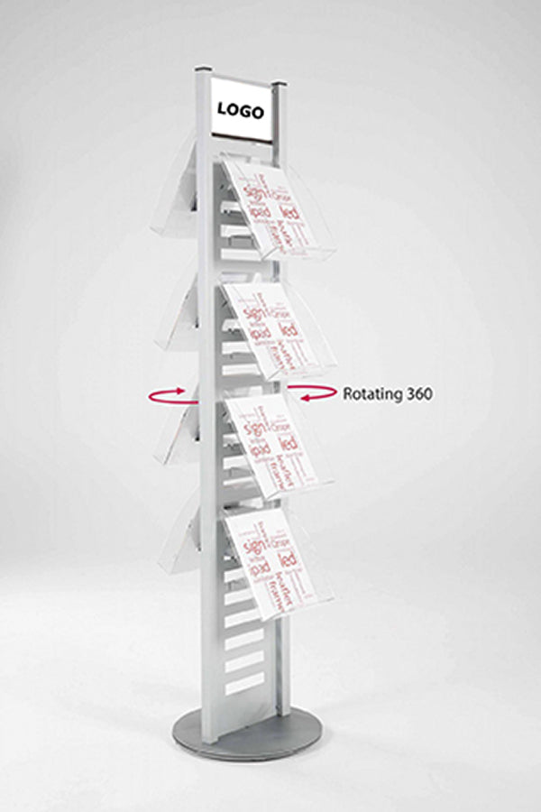 Boden-Prospektständer TWIST - modularedisplays.com
