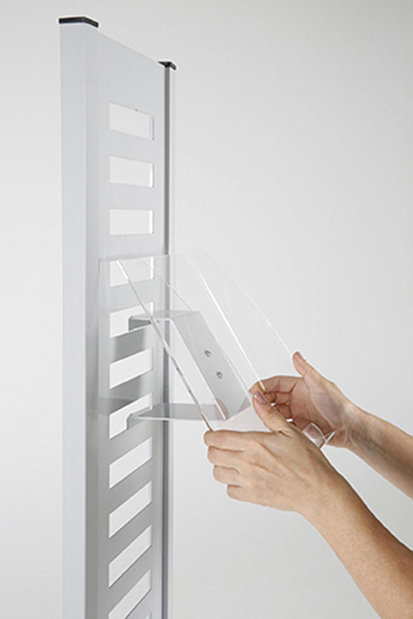Boden-Prospektständer TWIST - modularedisplays.com