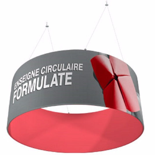 Decken-Strukture Formulate Kreis 0,9m x 3m - modularedisplays.com