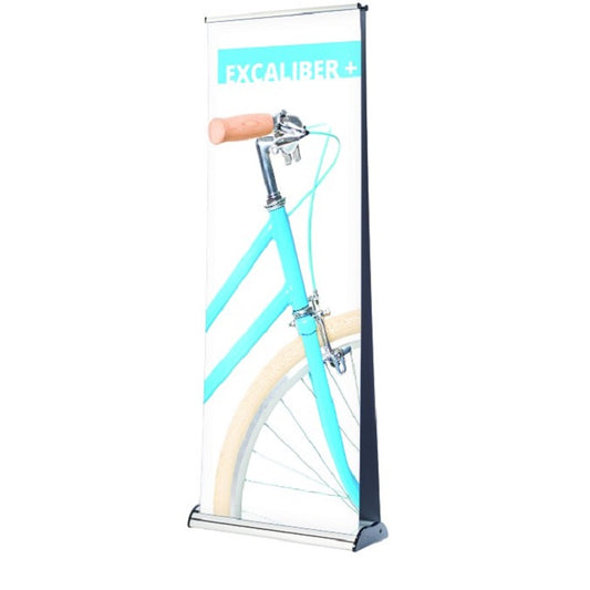 Doppelseitiger RollUp Excaliber inkl. Digitaldruck 100cm - modularedisplays.com